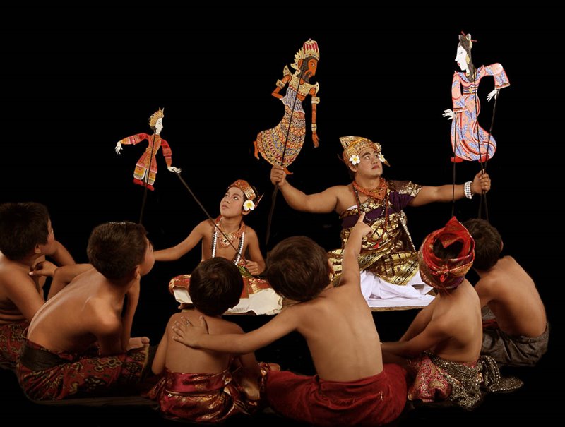 Puppet show Bali Agung Show