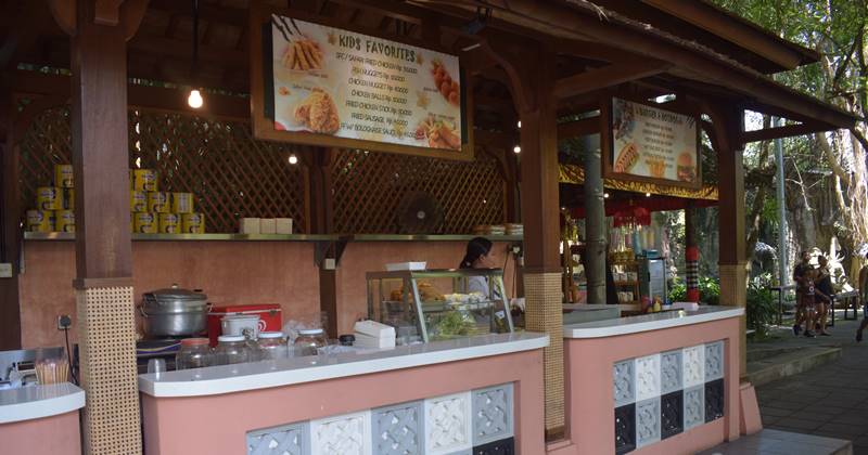 hanoman cafe food corner bali safari marine park