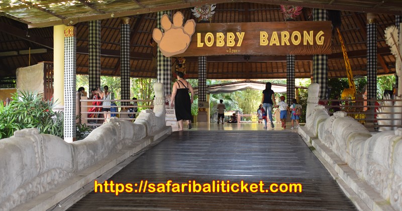 Lobby Barong is one of the lobby at Bali Safari & Marine Park