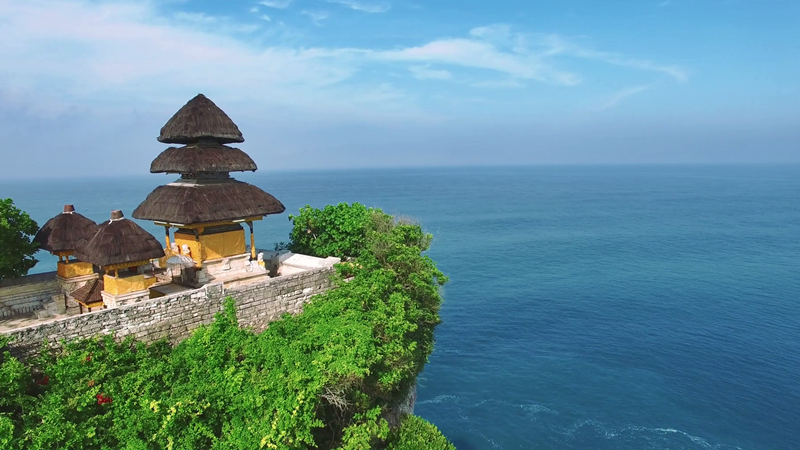 Sunset, Dance and View at the Sacred Uluwatu Temple