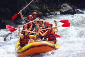 Ayung river rafting Bali